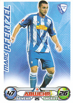 Marc Pfertzel VfL Bochum 1848 2009/10 Topps MA Bundesliga #25